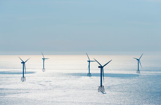 Morska energetyka wiatrowa, zdjęcie: OX2