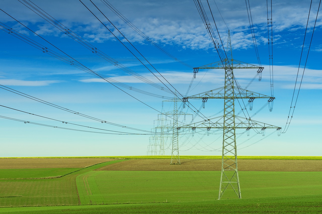 Sieci elektroenergetyczne, fot. Pixabay