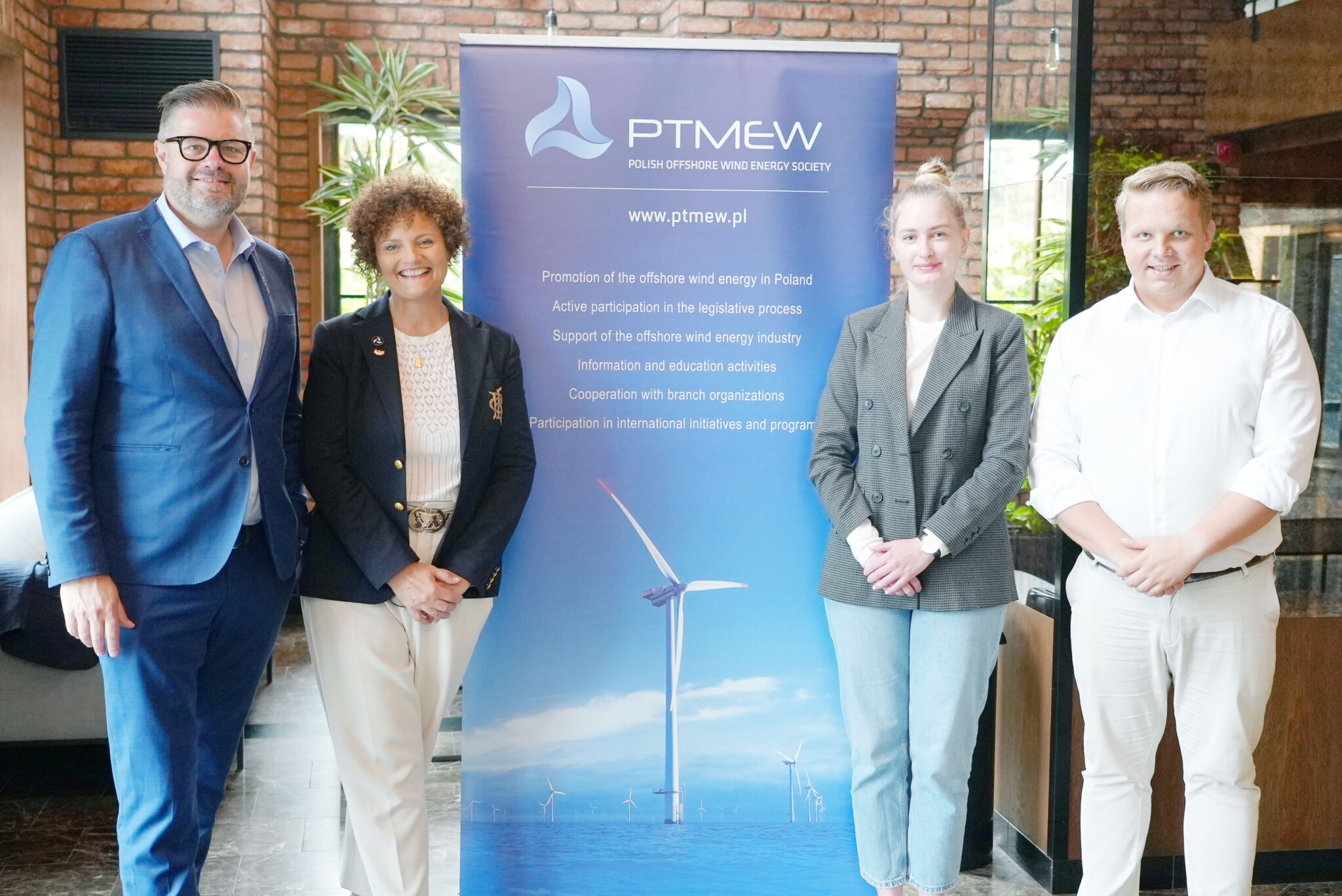 Przedstawiciele NOW spotkali się z PTMEW, fot. Norwegian Offshore Wind