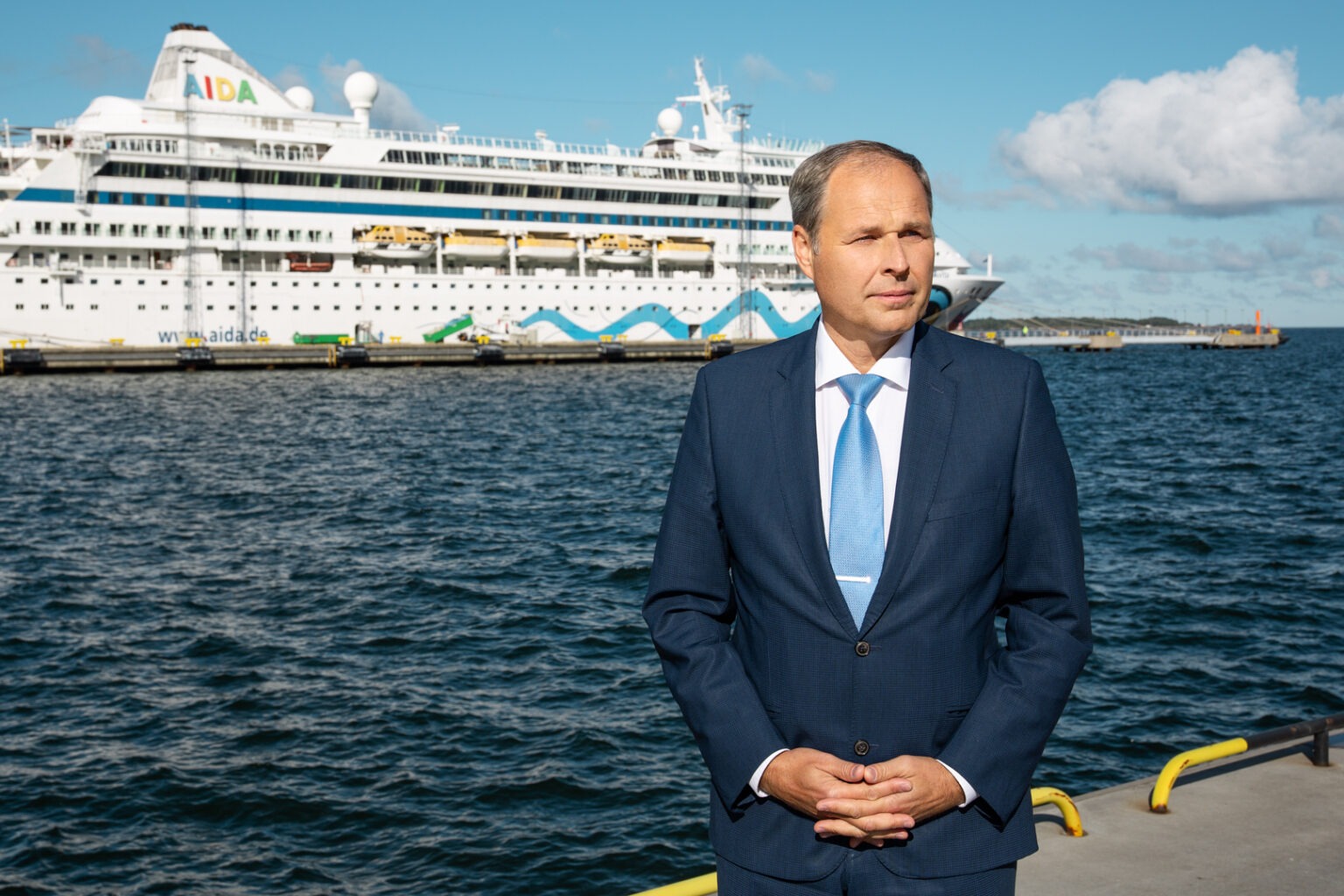 CEO Valdo Kalm, fot. Port Tallin