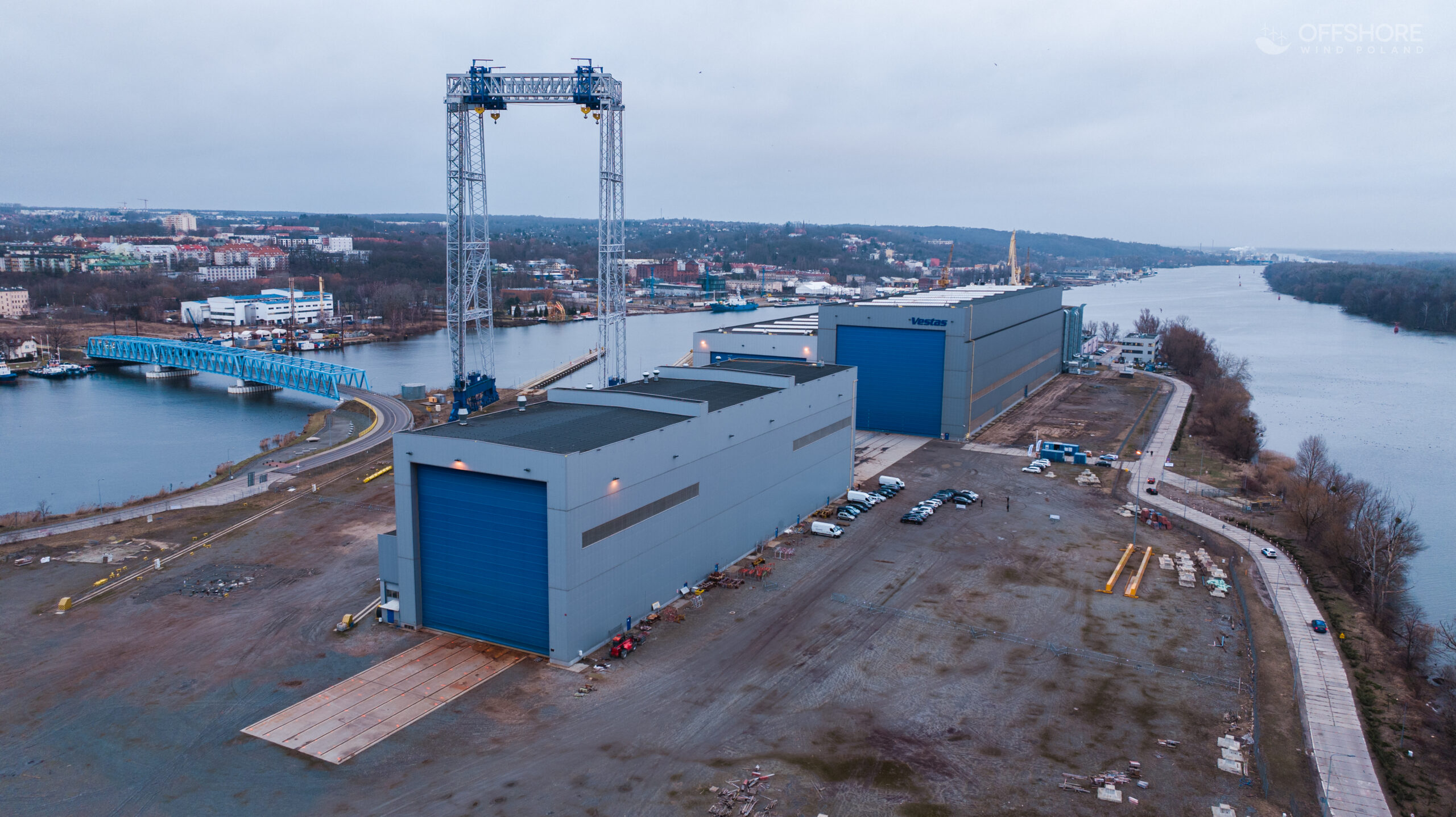 Vestas w Szczecinie, fot. OffshoreWindPoland.pl