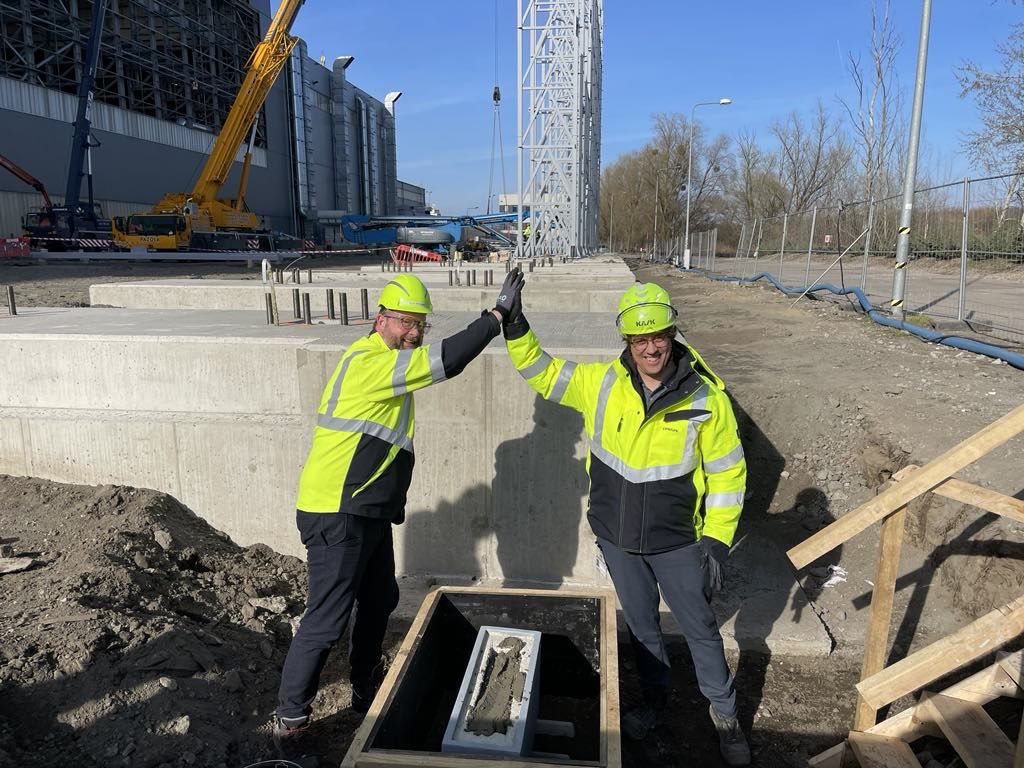 Wmurowanie kamienia węgielnego pod fabrykę Vestasa w Szczecinie, fot. Vestas