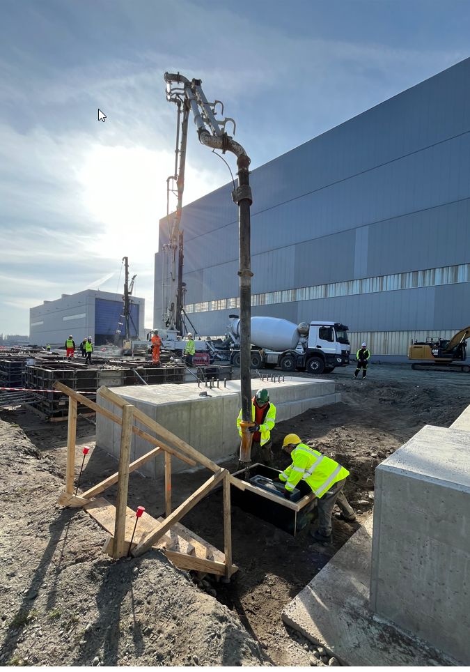 Wmurowanie kamienia węgielnego pod fabrykę Vestasa w Szczecinie, fot. Vestas