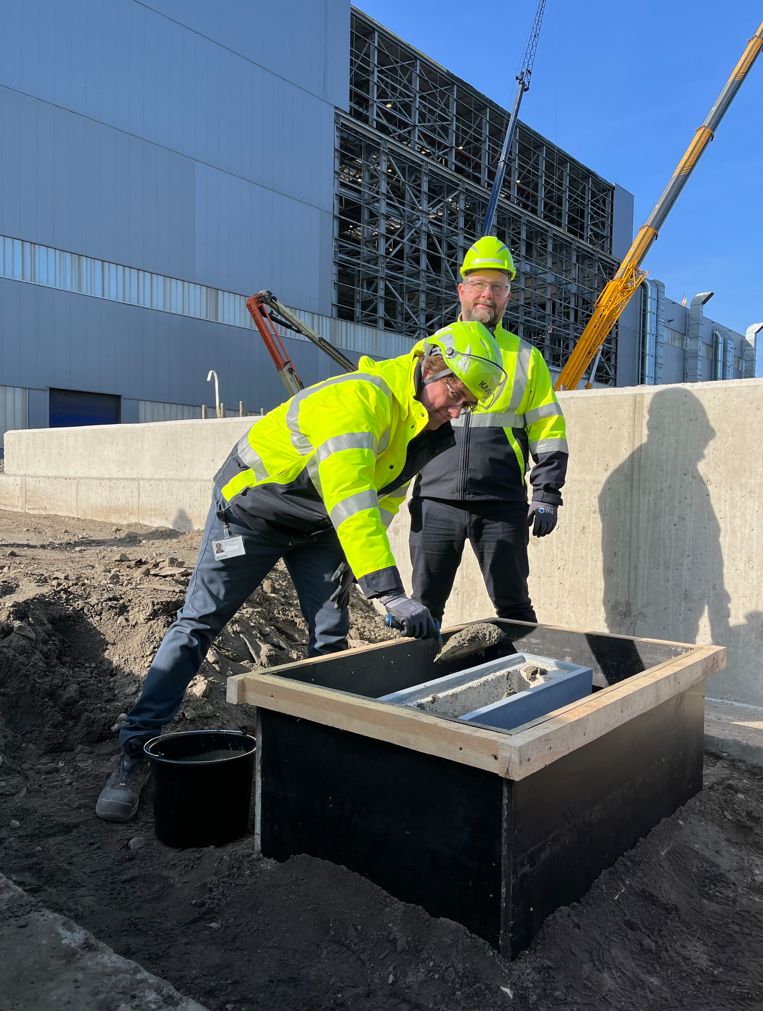 Wmurowanie kamienia węgielnego pod fabrykę Vestasa w Szczecinie, fot. Vestas