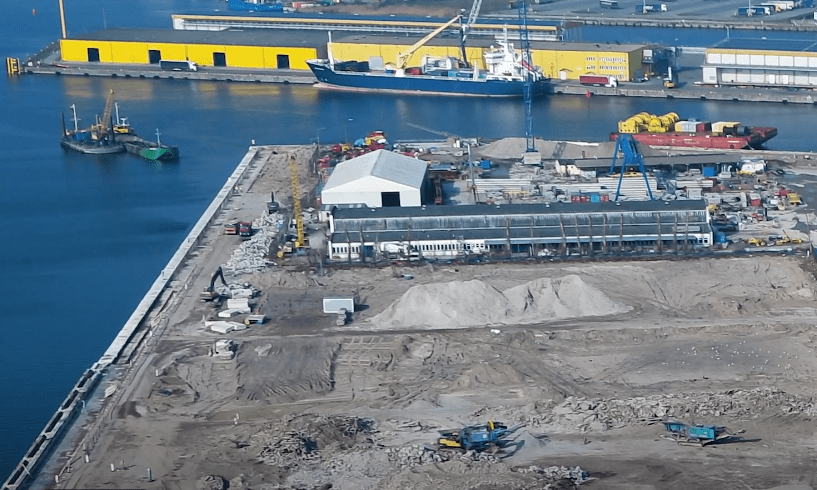 Budowa terminala instalacyjnego w Świnoujściu, fot. Orlen Neptun