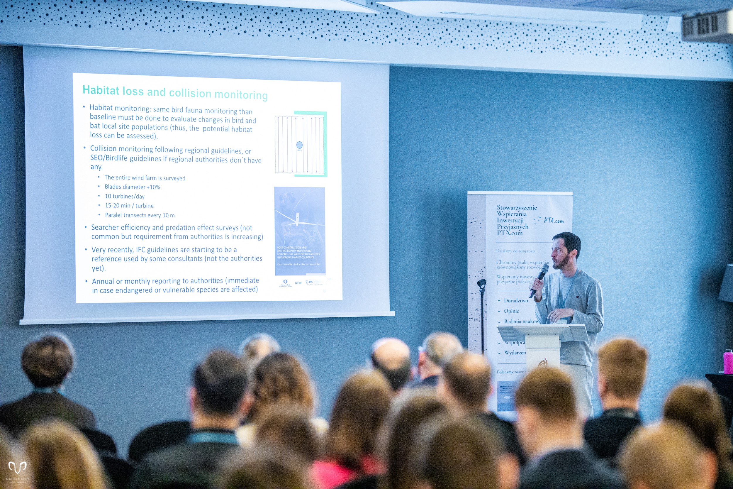 II edycja Konferencji Energetyka wiatrowa i Ptaki, fot. Pta.com