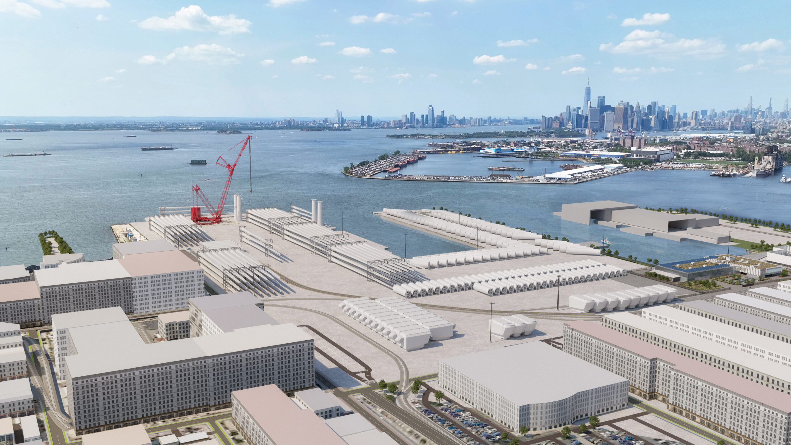 Skanska wesprze budowę jednego z największych terminali MFW w Stanach Zjednoczonych South Brooklyn Marine Terminal in Brooklyn, New York, USA, fot. Equinor