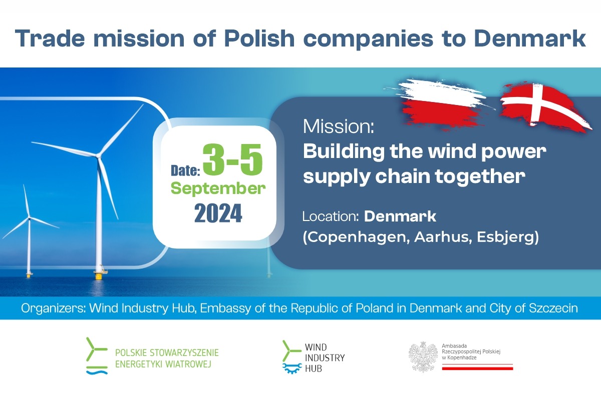 Misja handlowa polskich firm do Danii „Building the wind power supply chain together”