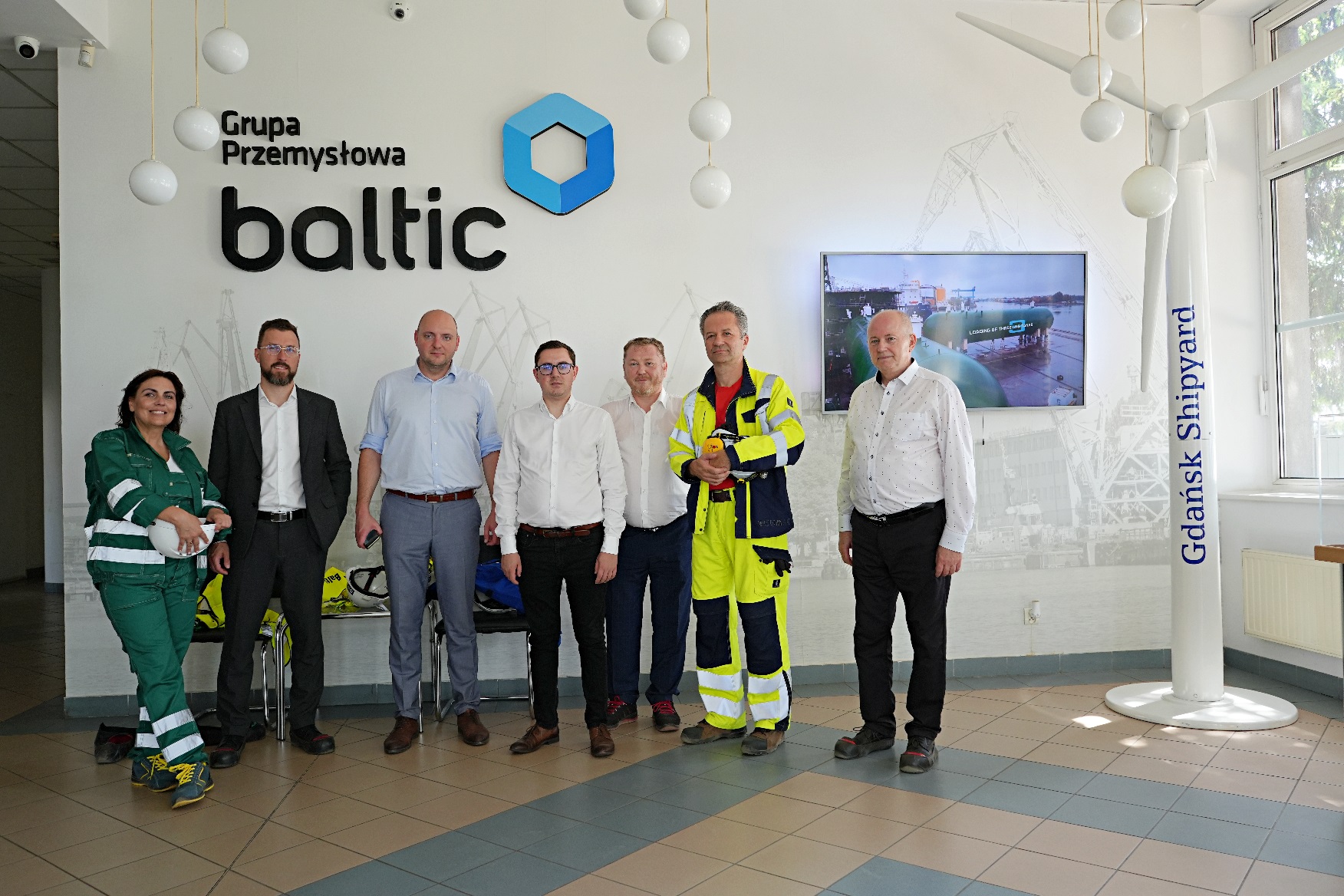 Wizyta wiceministra M. Motyki w Gdańsku, fot. GP Baltic