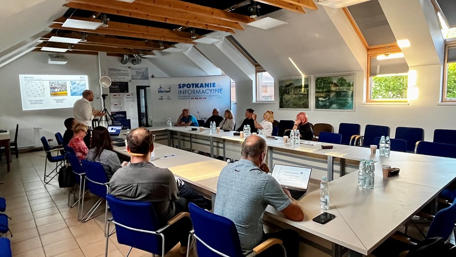 Tymczasowy system rekompensat dla rybaków. Baltic Power przedstawił plan Cykl spotkań informacyjnych Baltic Power, fot. Baltic Power