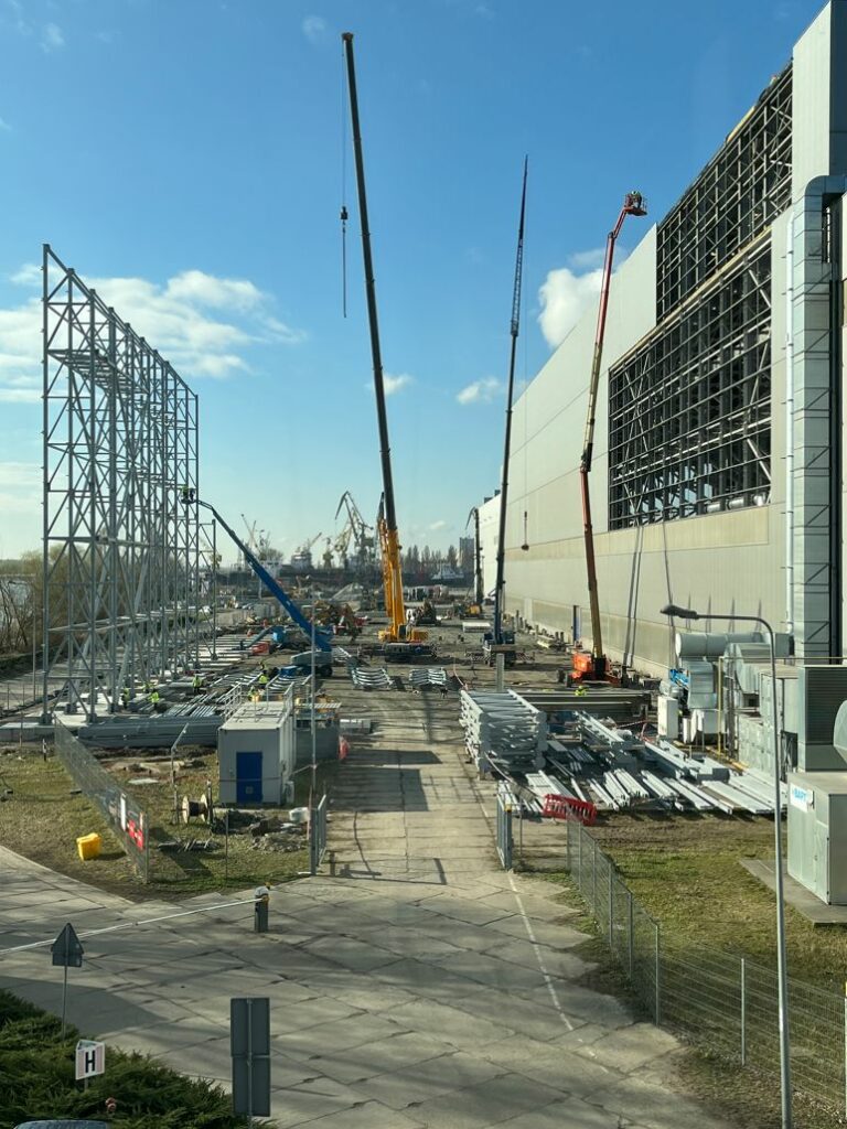 Wmurowanie kamienia węgielnego pod fabrykę Vestasa w Szczecinie, fot. Vestas