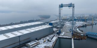 Fabryka Vestasa w Szczecinie rozpoczyna pracę Fabryka Vestasa w Szczecinie, fot. UMWZ