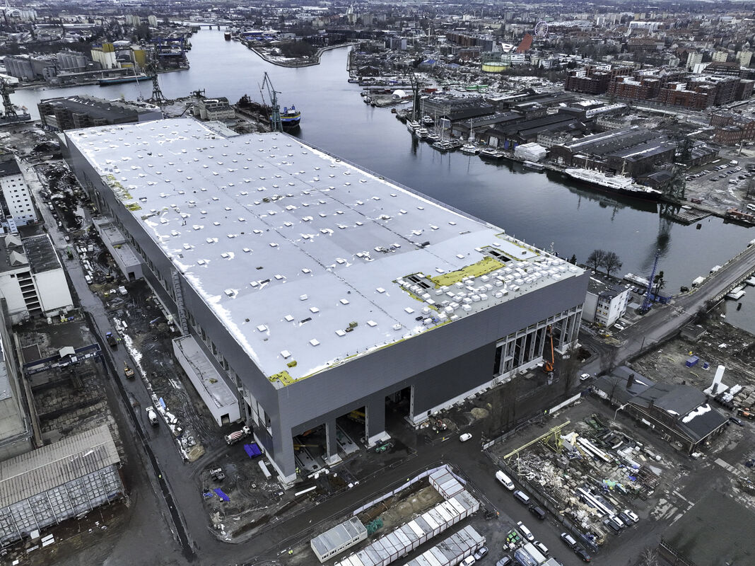 Przyszła fabryka Baltic Towers w Gdańsku, fot. Agencja Rozwoju Przemysłu