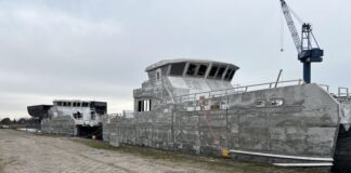 Dwa nowe statki serwisowe dla morskich farm wiatrowych zwodowane dla FRS Windcat CTV Windcat61 oraz Windcat62 na wodzie, fot. FRS Windcat Polska