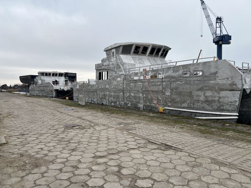 CTV Windcat61 oraz Windcat62 na wodzie, fot. FRS Windcat Polska