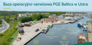 Sweco podpisuje umowę z PGE Baltica. Będzie inżynierem kontraktu przy budowie bazy serwisowej w Ustce Baza O&M w Ustce, fot. PGE Polska Grupa Energetyczna