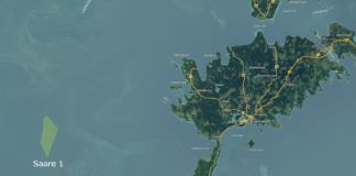 Francuski Oxan Energy zwycięzcą aukcji dot. morskiej farmy na obszarze Saare 1 w Estonii Obszar Saare 1, Grafika: TTJA