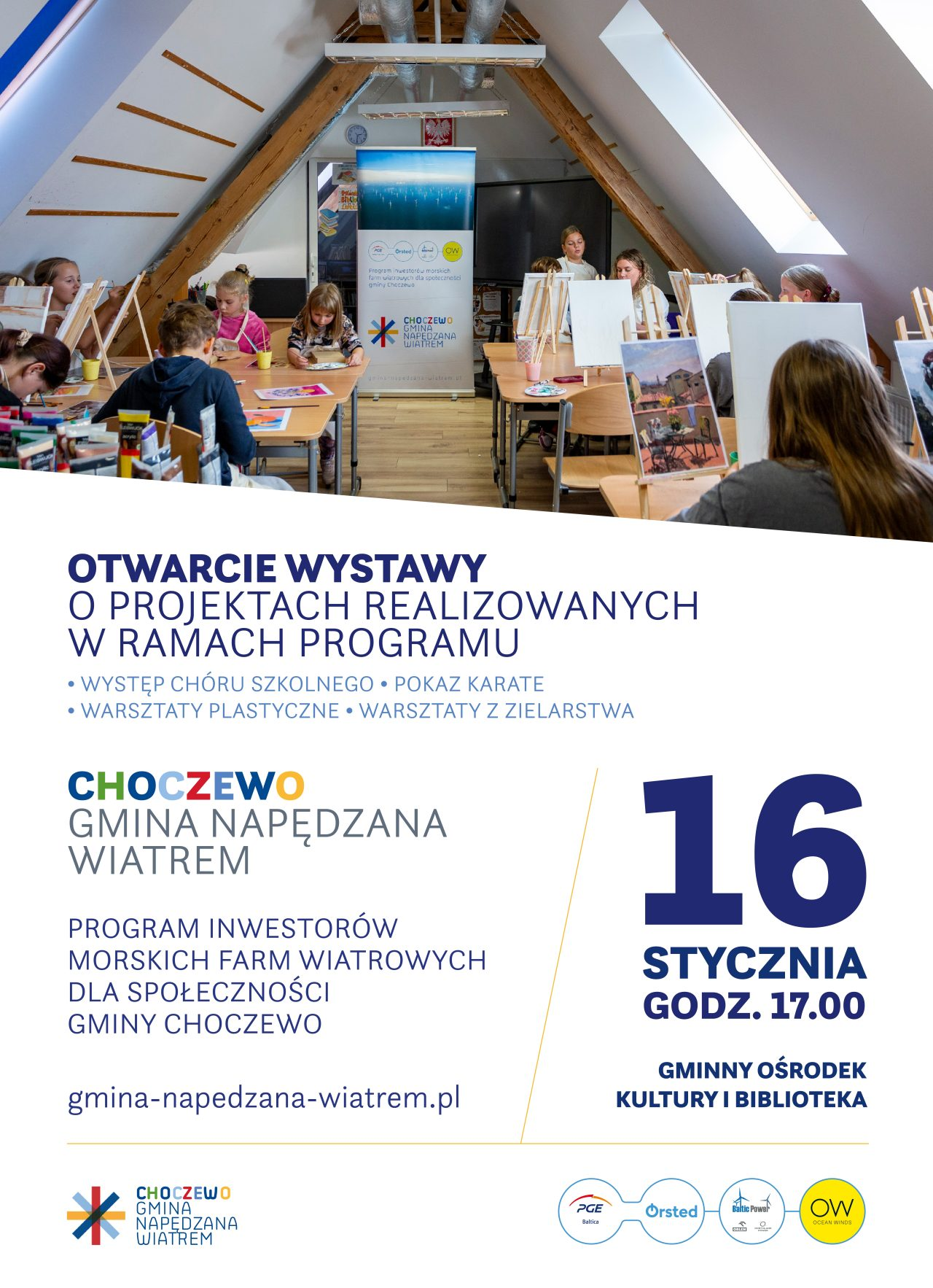 fot. Choczewo. Gmina Napędzana Wiatrem