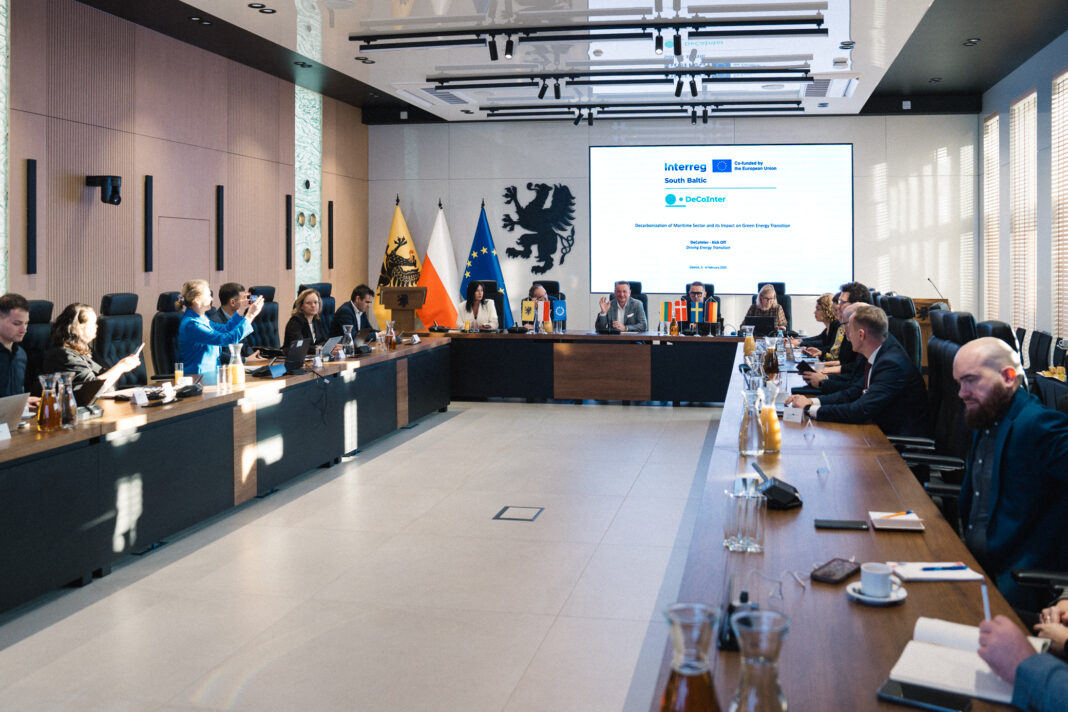 Zielone porty morskie dzięki projektowi DeCoInter, fot. UMWP