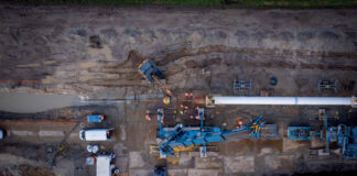 Ruszają przygotowania do przewiertu HDD dla MFW Bałtyk 2 i 3 fot. Visser & Smit Hanab