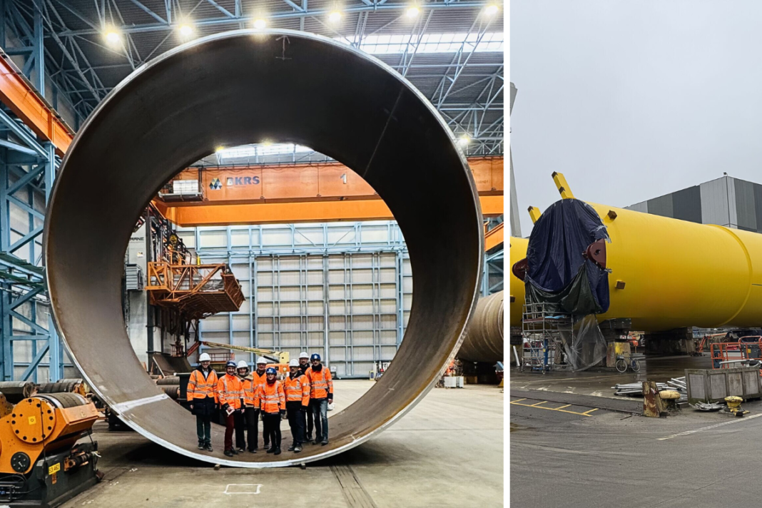 Przedstawiciele projektów MFW Bałtyk 2 i 3 w fabrykach SIF i Smulders, fot. Michał Kołodziejczyk/Equinor