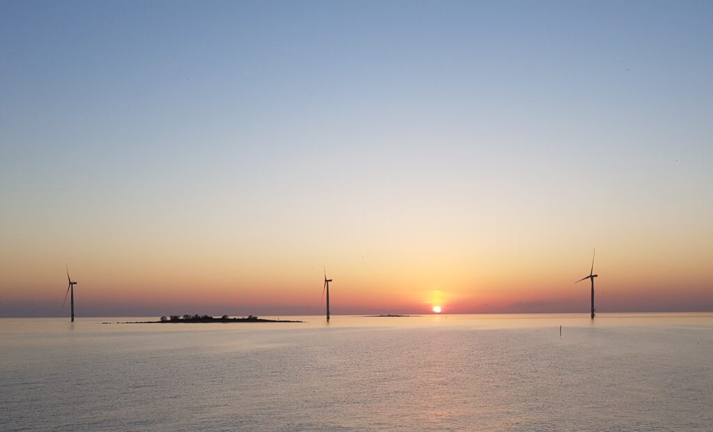 Morska farma wiatrowa Tahkoluoto, fot: Arenso Oy