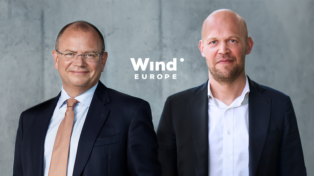 Henrik Andersen z Vestas i Rasmus Errboe z Ørsted na czele WindEurope