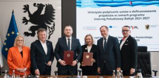 Startują nowe projekty Interreg Południowy Bałtyk. Celem transformacja energetyczna portów Podpisanie umów w ramach programu Interreg Południowy Bałtyk na lata 2021-2027, Fot. Agnieszka Baranowska