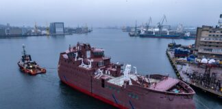 Kolejny offshorowiec wypłynął ze stoczni Crist fot. Crist