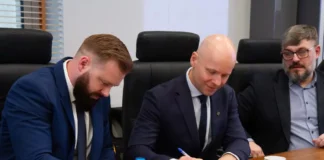 Inwestycje w port instalacyjny i zasilanie statków z lądu. Port Gdańsk dołącza do porozumienia LIBRA Podpisanie porozumienia Libra, fot. Port Gdańsk