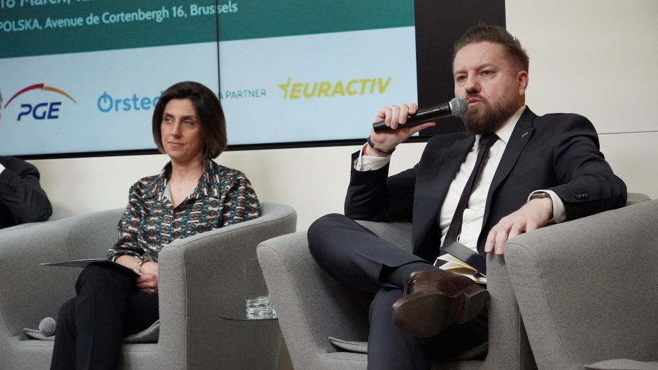 Przedstawiciele PGE Baltica i Ørsted podczas spotkania w Brukseli „Harnessing the Wind: The Future of Offshore Energy in the Baltic Sea”