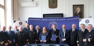 Rozpoznanie i neutralizacja materiałów niebezpiecznych na dnie Bałtyku. Jest umowa Uniwersytet Morski w Gdyni jako lider Konsorcjum w składzie: Uniwersytet Morski w Gdyni, Akademia Marynarki Wojennej oraz firma Mewo S.A., fot. UMG