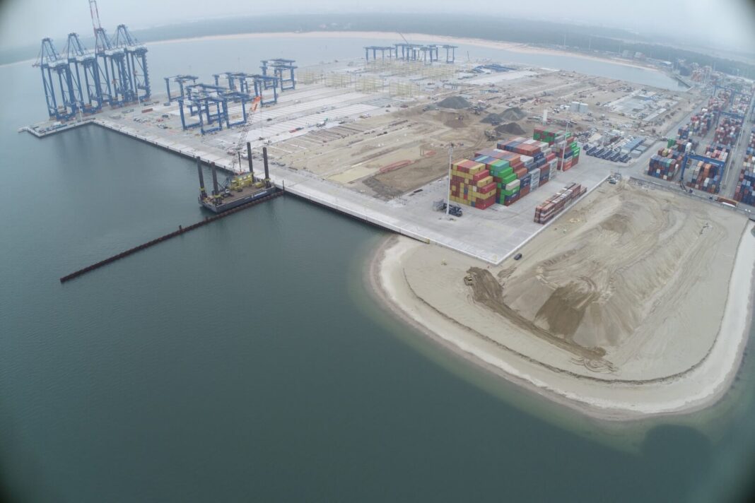 Budowa terminala T5, fot. Grupa NDI/Istrana