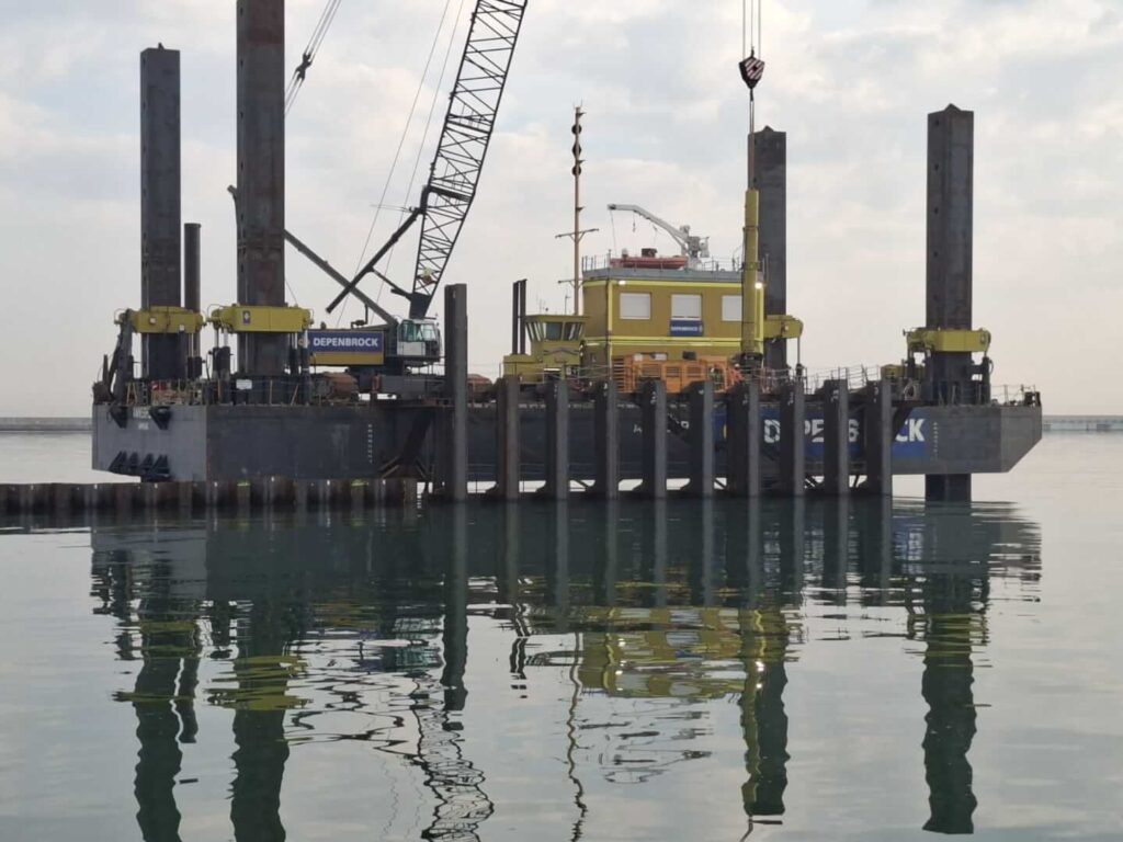 Budowa terminala T5, fot. Grupa NDI/Istrana