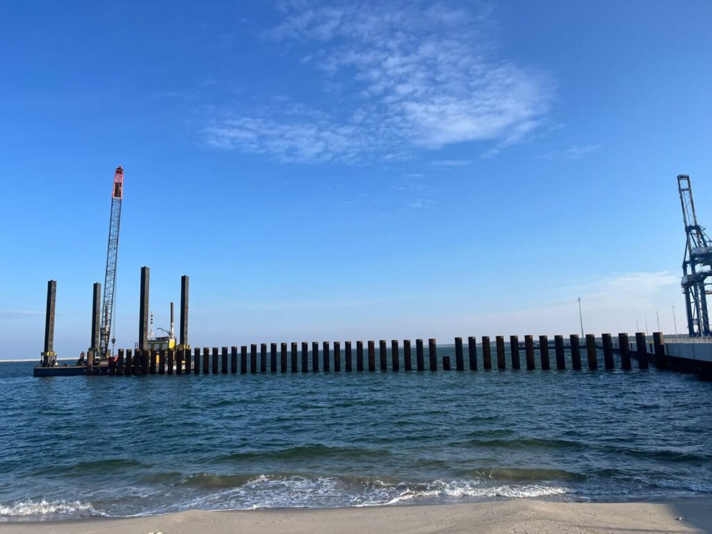 Budowa terminala T5, fot. Grupa NDI/Istrana