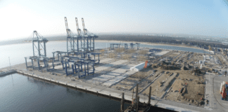 Śpiewak: Budujemy Terminal T5 dla MFW. Ukończyliśmy 100% robót czerpalnych Budowa Terminala T5, fot. Grupa NDI