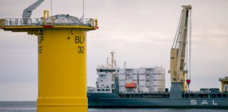 Orlen podsumowuje wyniki osiągnięte w pierwszym kwartale 2025 r. Wśród priorytetów MFW Baltic Power Budowa MFW Baltic Power, fot. Orlen/Northland Power