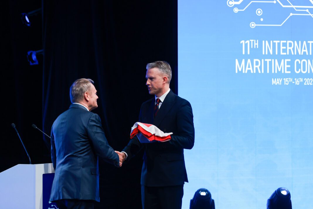 Premier Donald Tusk i Minister Arkadiusz Marchewka