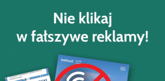 Spółka PGE Baltica ostrzega przed fałszywymi reklamami inwestycyjnymi wykorzystującymi jej wizerunek Grafika: PGE Polska Grupa Energetyczna/PGE Baltica