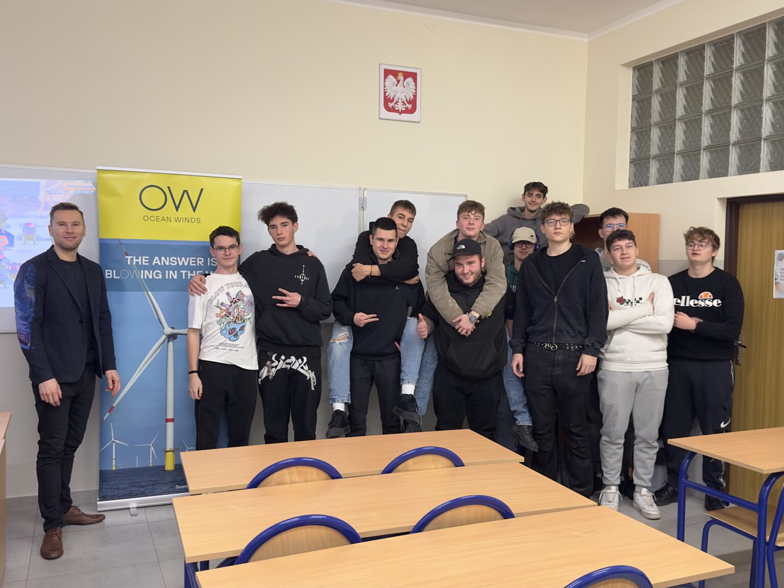 Ocean Winds podsumowuje program Kariera z Wiatrem. W roku szkolnym 2024/2025 uczestniczyło blisko 240 uczniów z pięciu szkół