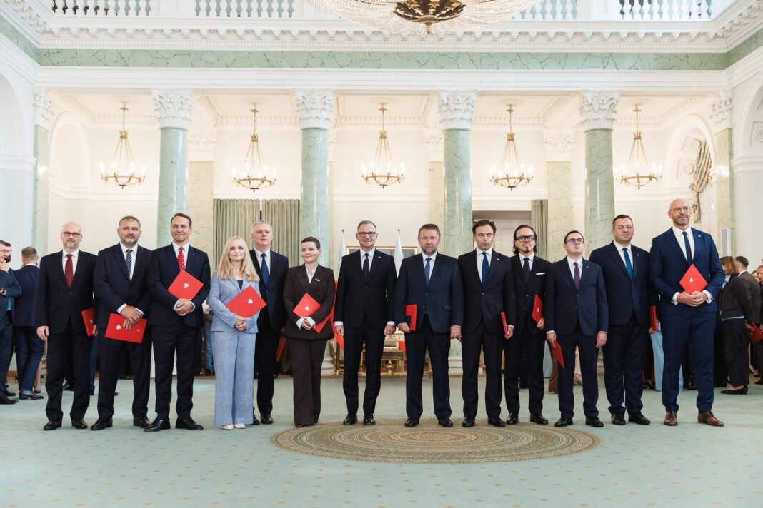 Nowo powołani ministrowie, fot. KPRM
