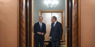 Polska i Kanada zacieśniają współpracę w obszarze energetyki. Partnerstwo obejmuje offshore wind Premier Donald Tusk i Premier Kanady Mark Carney w Kancelarii Prezesa Rady Ministrów, fot. KPRM