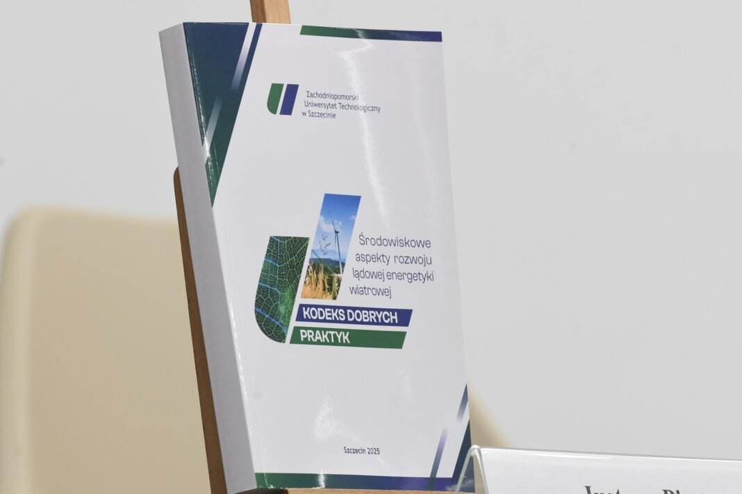 Monografia „Środowiskowe aspekty rozwoju energetyki wiatrowej. Kodeks Dobrych Praktyk”: