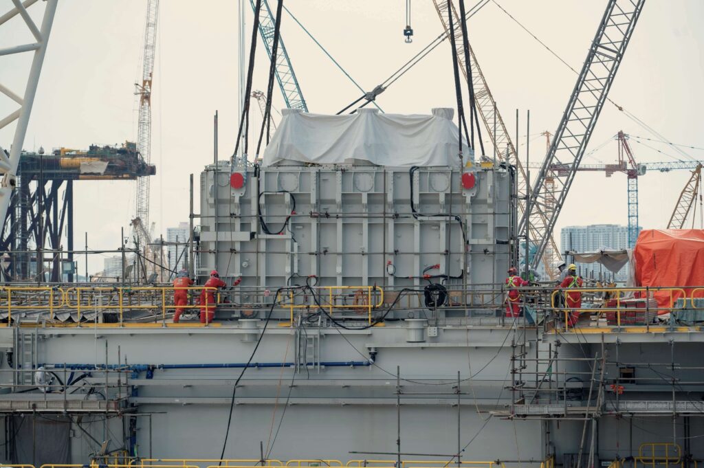 Morskie stacje dla Baltica 2 nabierają kształtu, fot. PGE Baltica/Ørsted