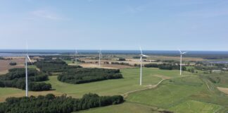 Energa i Naviga Wind Power testują nową technologię ochrony łopat turbin wiatrowych Farma wiatrowa Karcino, fot. Energa