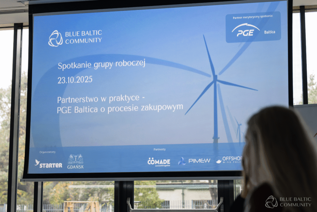 Blue Baltic Community - PGE w procesie zakupowym, fot. Inkubator Starter