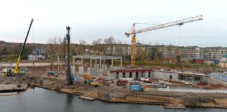 Pomorskie firmy filarem budowy bazy operacyjno-serwisowej PGE Baltica w Ustce fot. PGE Baltica